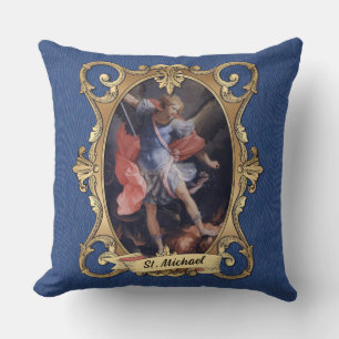 St. Michael the Archangel Prayer Religious Cushion