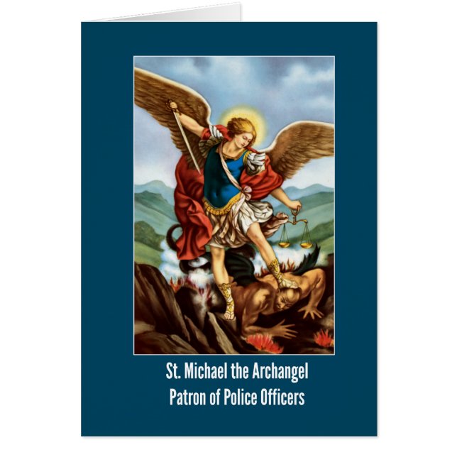 St. Michael the Archangel Prayer Saint Policemen (Front)