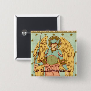 St. Michael the Archangel (RLS 12) 15 Cm Square Badge