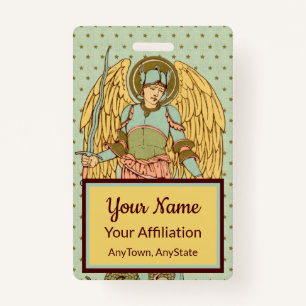 St. Michael the Archangel (RLS 12) ID Badge