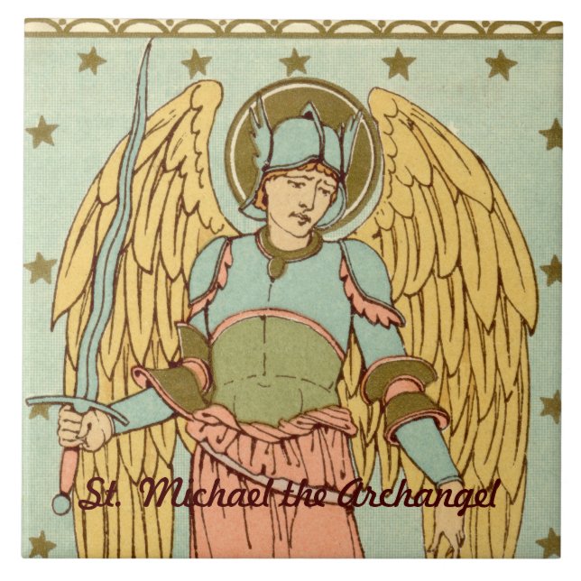 St. Michael the Archangel (RLS 12) Tile (Front)