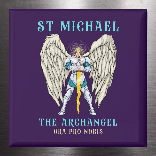 St Michael the Archangel Roman Catholic Magnet (Creator Uploaded)