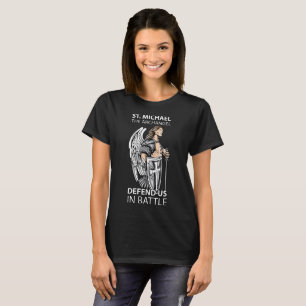 St Michael the Archangel Saints Angel Catholic tee