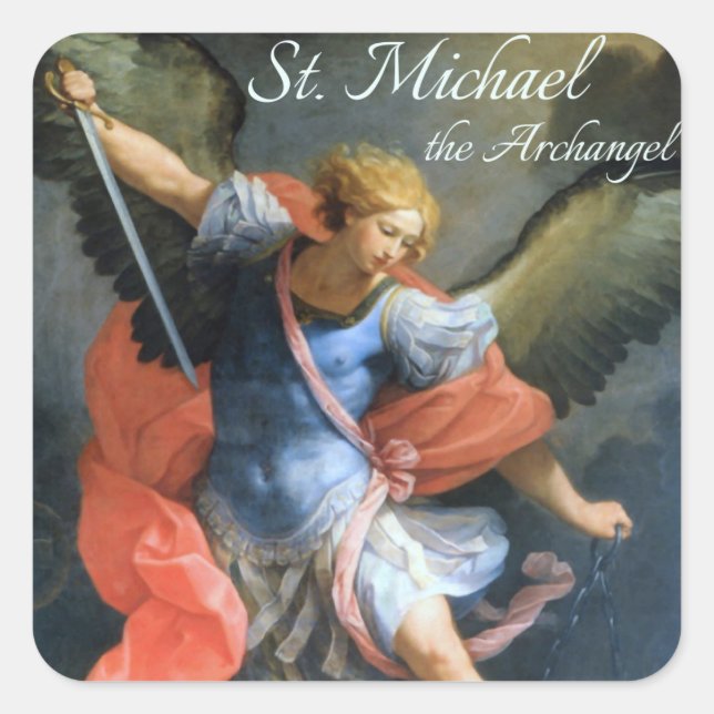 St. Michael the Archangel Stickers (Front)