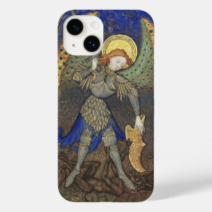 St. Michael the Archangel with Devil Case-Mate iPhone 14 Case