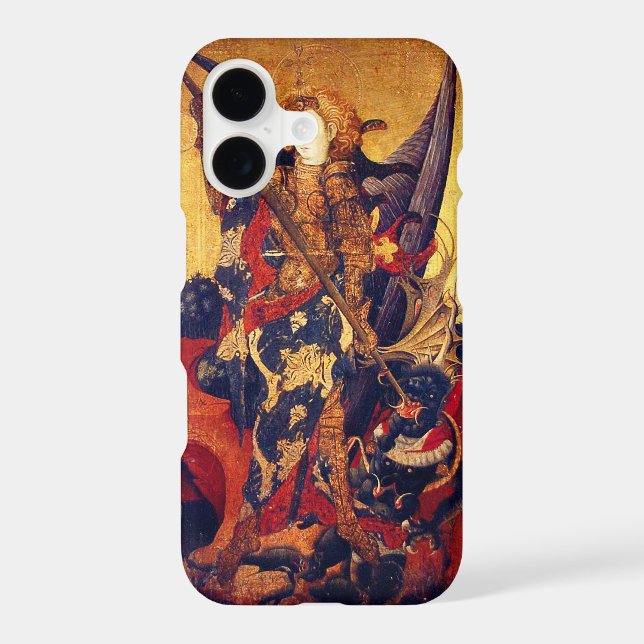 St. Michael Vanquishing Devil as Mediaeval Knight (Back)