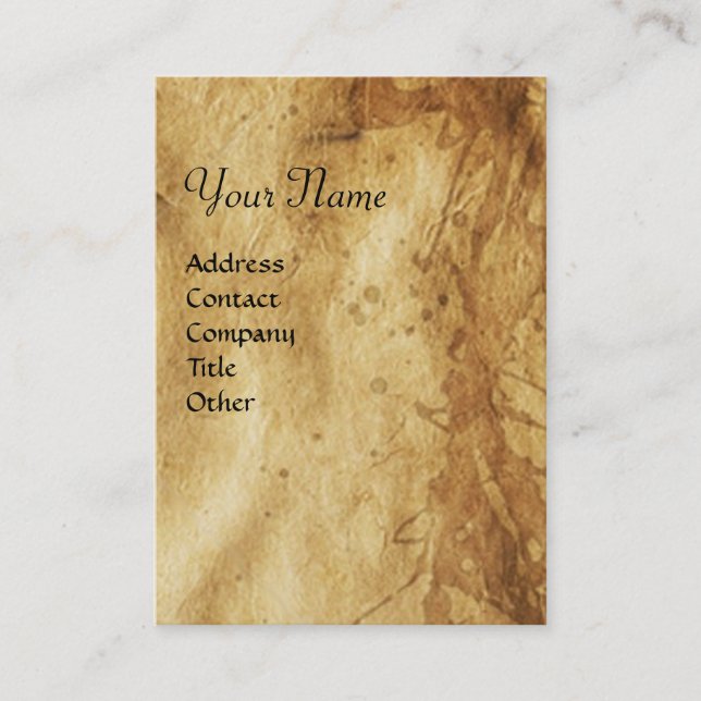 St. Michael Vanquishing Devil as Mediaeval Knight Business Card (Front)