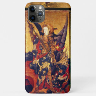 St. Michael Vanquishing Devil as Mediaeval Knight Case-Mate iPhone Case