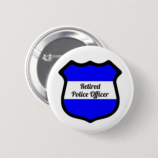 St. Michael's Shield 6 Cm Round Badge (Front & Back)