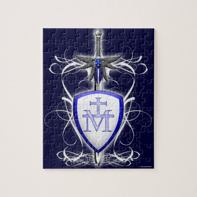 St. Michael's Sword Jigsaw Puzzle (Vertical)