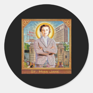 St. Miss Jane Hathaway (nancy Kulp) Sticker
