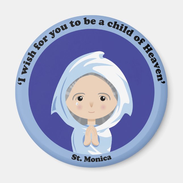 St. Monica Magnet (Front)