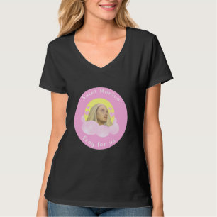 St Monica Prayer Unfaithfulness Victims Wives Cath T-Shirt