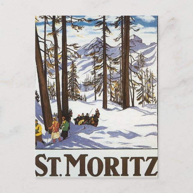St.Moritz Postcard (Front)