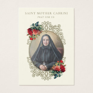 St. Mother Cabrini Catholic Religious Nun Prayer