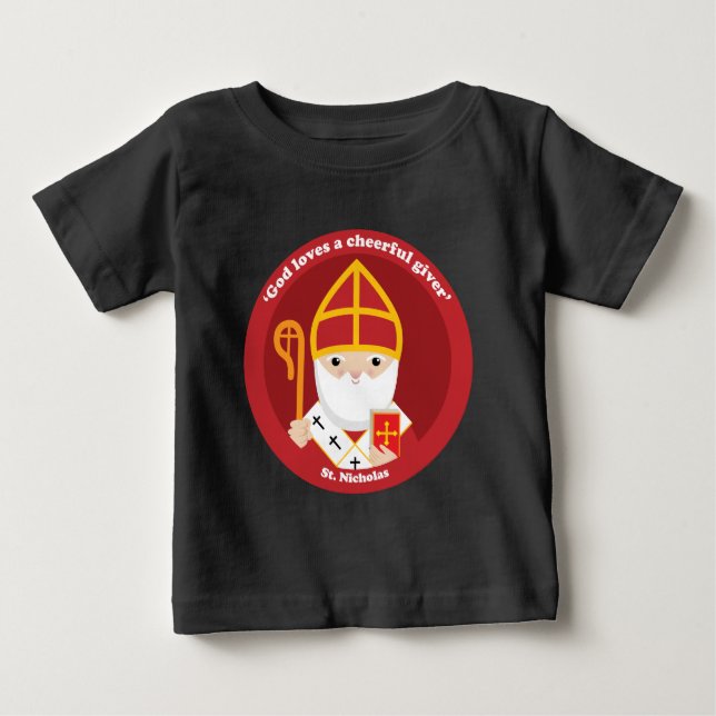 St. Nicholas Baby T-Shirt (Front)