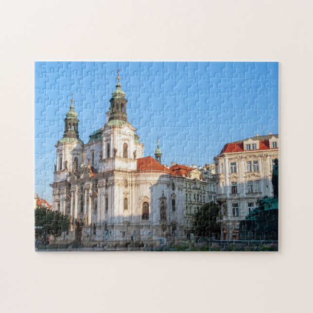 St. Nicholas Church in the old town of Prague Jigsaw Puzzle (Horizontal)