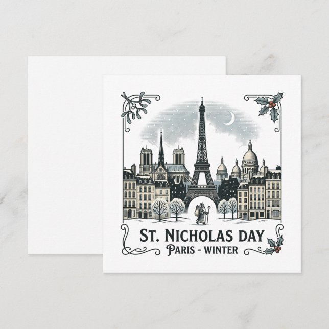 St. Nicholas Day Card (Front/Back)