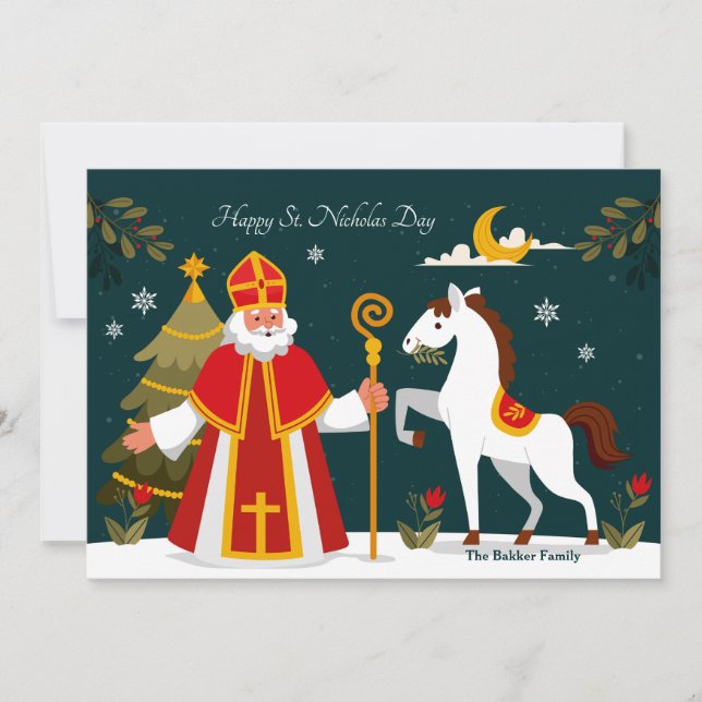 St. Nicholas Greeting Card (Front)