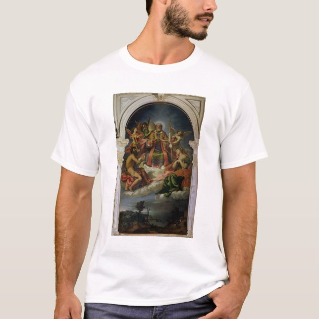 St. Nicholas in Glory with Saints T-Shirt (Front)
