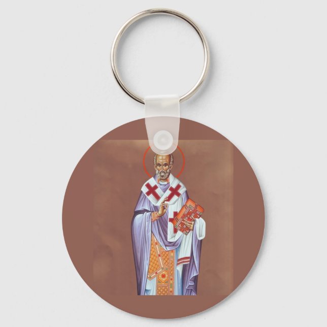 st. nicholas key ring (Front)