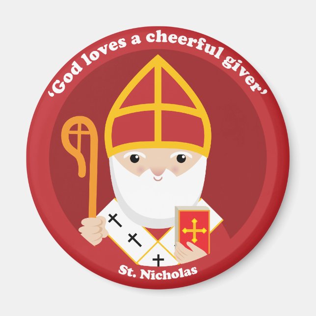 St. Nicholas Magnet (Front)