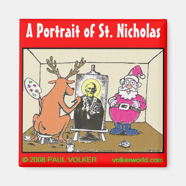 St. Nicholas magnet $3.00 (Front)