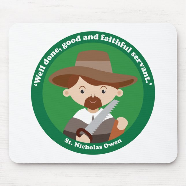 St. Nicholas Owen Mouse Pad (Front)