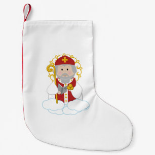 St. Nicholas Small Christmas Stocking