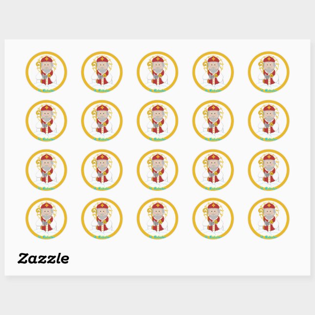 St. Nicholas Stickers (Sheet)