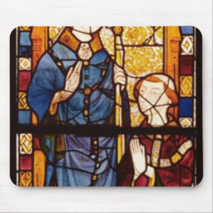 St. Nicholas with a donor Mouse Pad