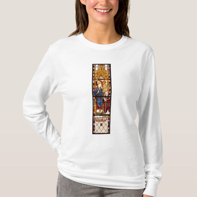 St. Nicholas with a donor T-Shirt (Front)