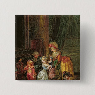 St. Nicholas's Day 15 Cm Square Badge