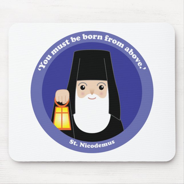 St. Nicodemus Mouse Pad (Front)