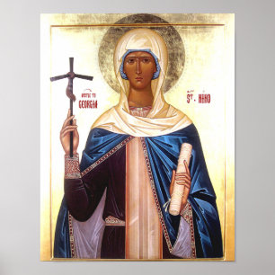 St. Nina Equal-to-the-Apostles Orthodox Icon Print
