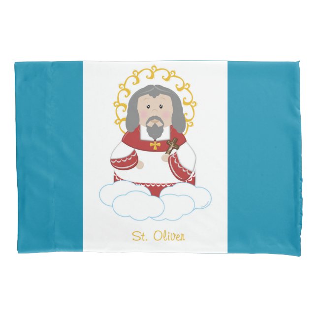 St. Oliver Pillowcase (Front)