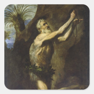 St. Onuphrius Square Sticker