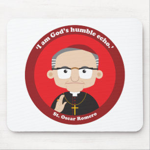 St. Oscar Romero Mouse Pad