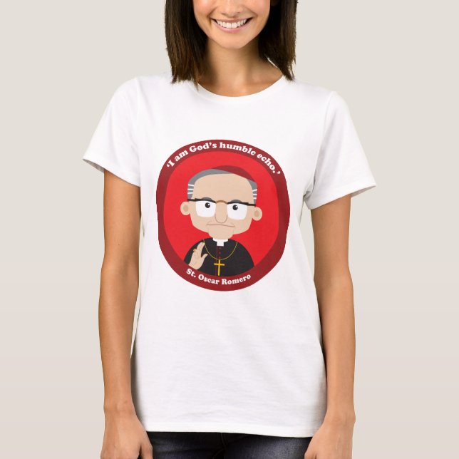 St. Oscar Romero T-Shirt (Front)