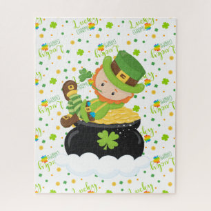 St Paddy's Leprechaun Jigsaw Puzzle