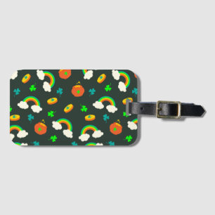 St Paddy's Pattern Luggage Tag