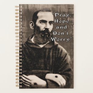 St Padre Pio Catholic Saint Planner