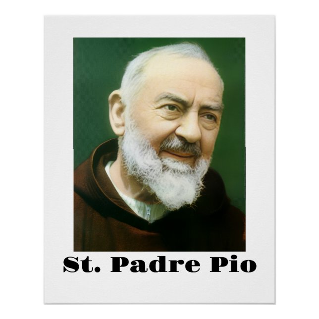 St. Padre Pio Poster (Front)
