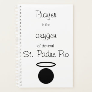 St. Padre Pio Quote Planner