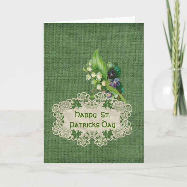 St. Paticks Day greeting card (Front)
