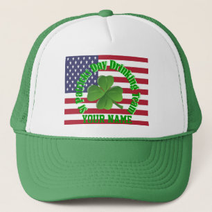 St Patrck's day drinking team Trucker Hat