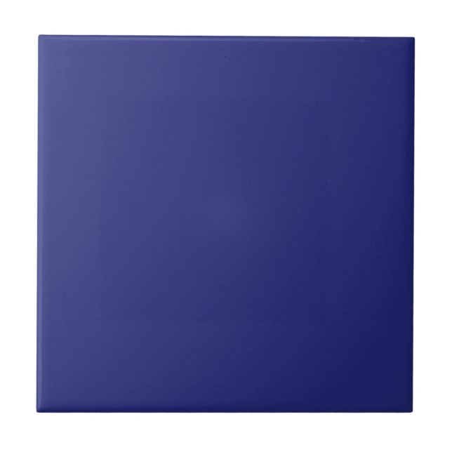 St Patrick Blue Solid Color Tile (Front)