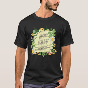 St Patrick Breastplate Prayer Patrick s Day Cathol T-Shirt