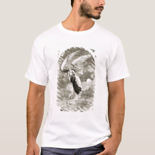 St. Patrick carried to Rome by the angel, from 'Th T-Shirt