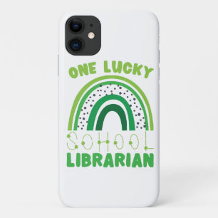 St. Patrick Day Lucky Librarian Case-Mate iPhone Case